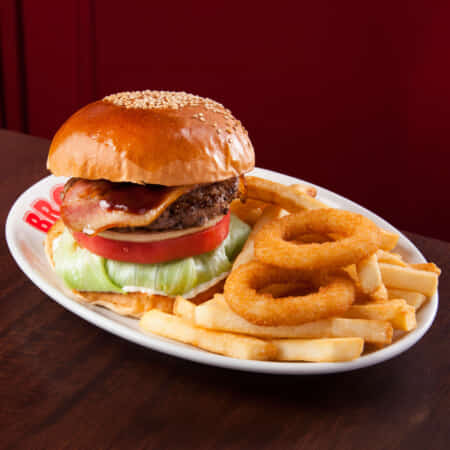 ベーコンバーガー | 人形町でハンバーガーのデリバリーならブラザーズ デリバリー人形町店