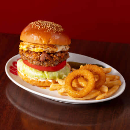 チリビーンズエッグバーガー | 人形町でハンバーガーのデリバリーならブラザーズ デリバリー人形町店