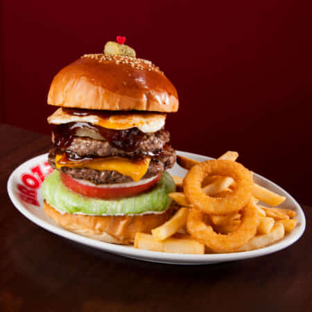 ダブルロットバーガー | 人形町でハンバーガーのデリバリーならブラザーズ デリバリー人形町店
