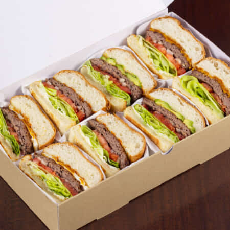 ハンバーガーボックス | 人形町でハンバーガーのデリバリーならブラザーズ デリバリー人形町店