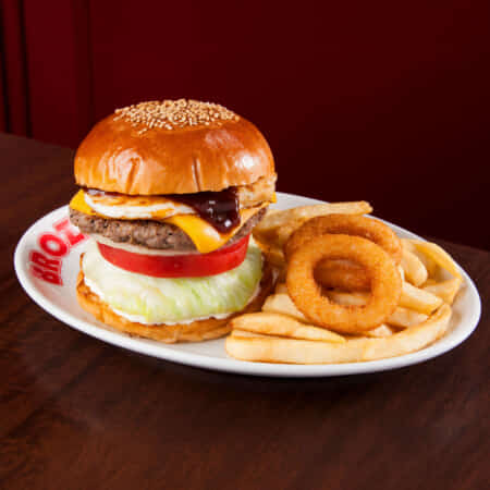 エッグチーズバーガー | 人形町でハンバーガーのデリバリーならブラザーズ デリバリー人形町店